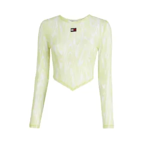 CAMISETA DE MALLA PSICODELICO MUJER  DW0DW15302